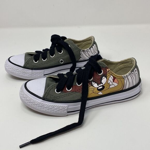 Converse All Star x Looney Tunes Taz Sneakers - Picture 2 of 12